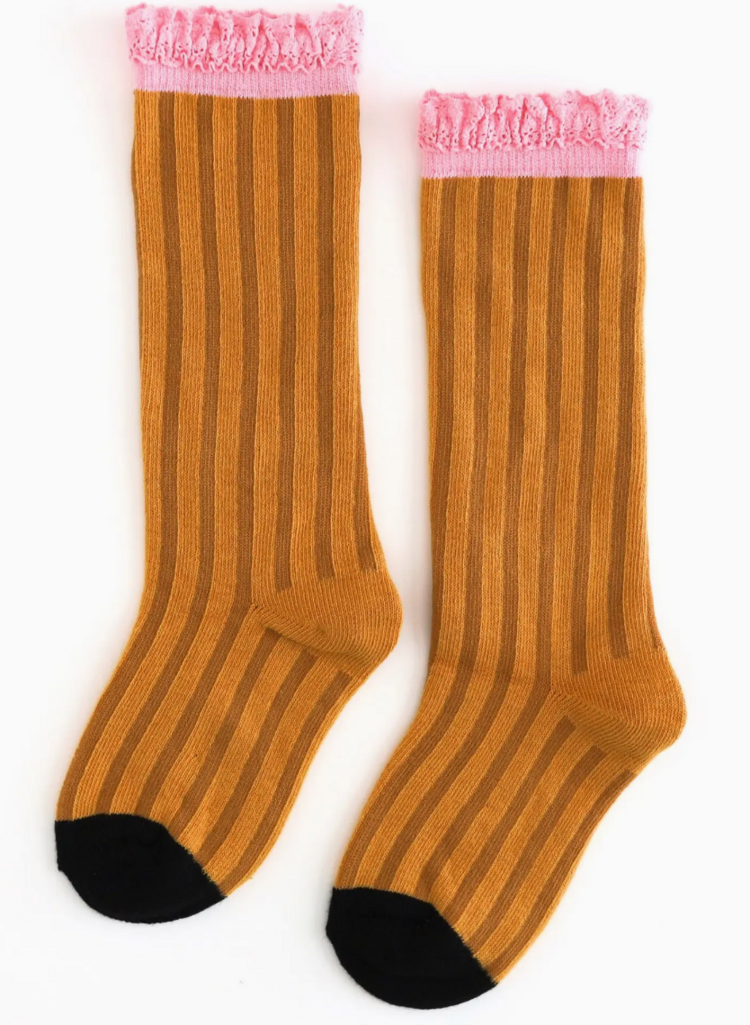 LITTLE STOCKING CO Pencil Knee Socks