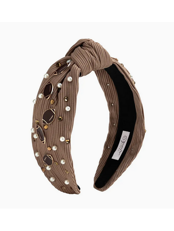 SWEET WINK Football Pearl Headband