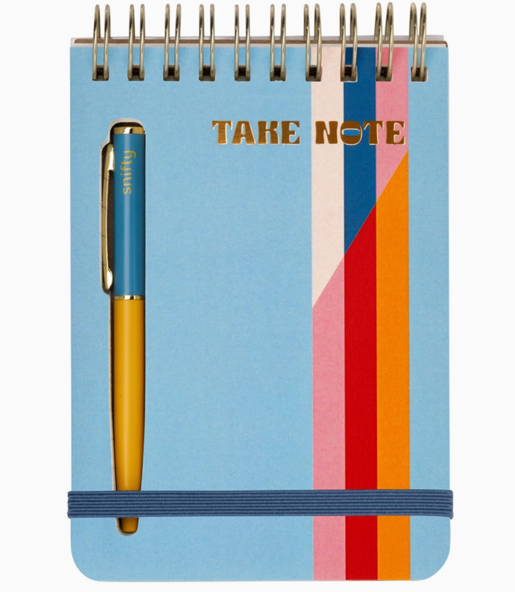 Take Note Notebook + Pen Set - Blue