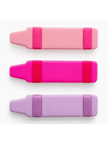 Crayon Acetate Clip Set