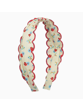 ROCKAHULA KIDS Martha Ditsy Scalloped Headband