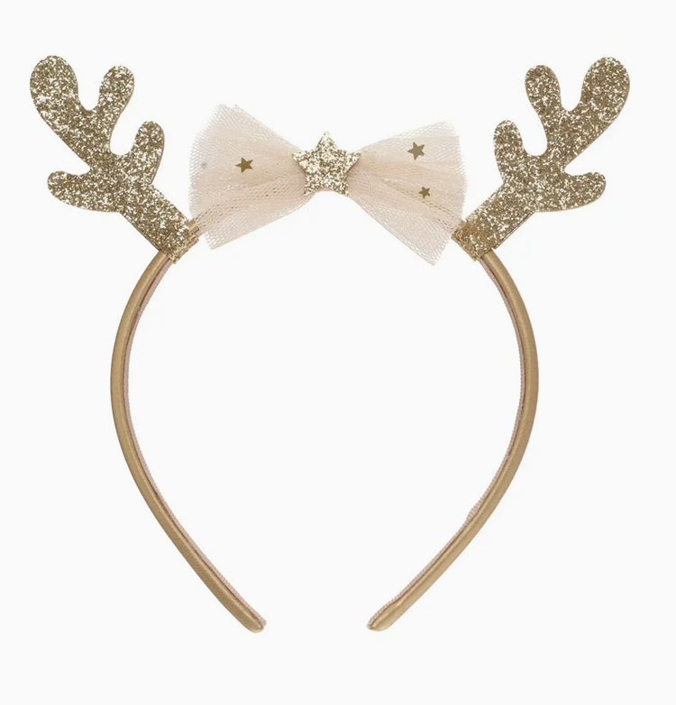 ROCKAHULA KIDS Magical Golden Reindeer Headband