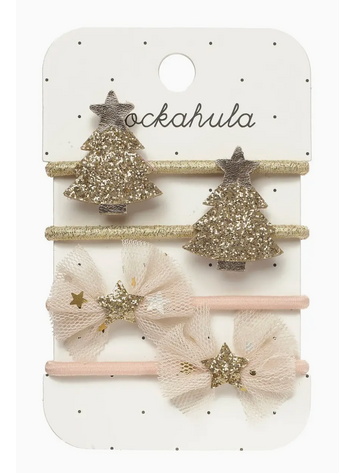 ROCKAHULA KIDS Magical Golden Christmas Tree Ponies