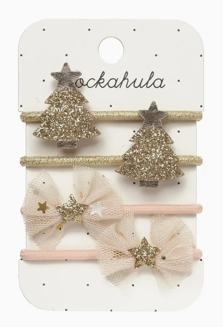 ROCKAHULA KIDS Magical Golden Christmas Tree Ponies