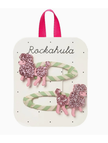 ROCKAHULA KIDS Pretty In Pink Poodle Clips