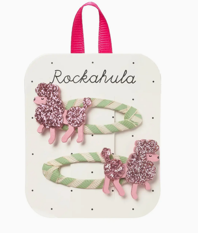ROCKAHULA KIDS Pretty In Pink Poodle Clips