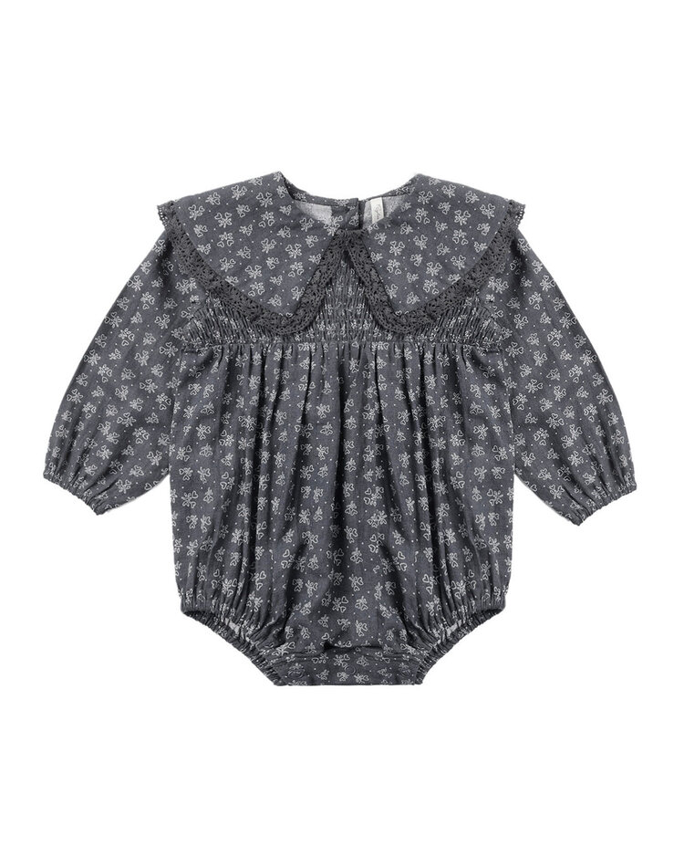RYLEE AND CRU Fern Heart Ditsy Romper