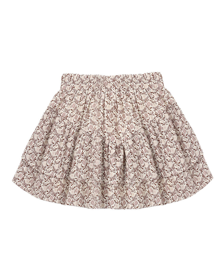 RYLEE AND CRU Tiered Primrose Mini Skirt
