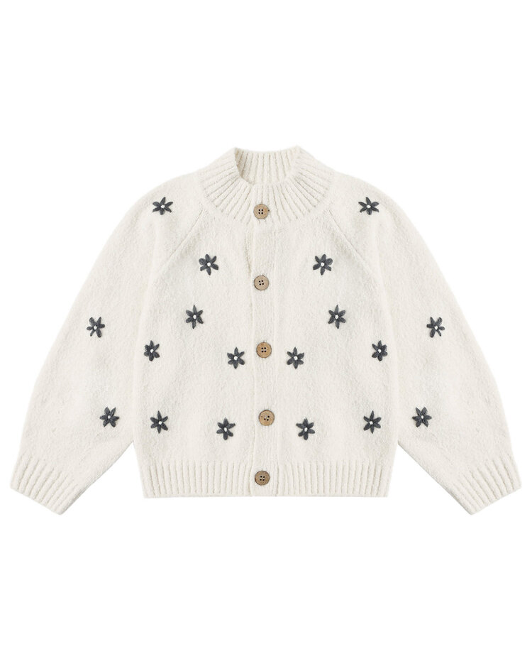 RYLEE AND CRU Tulip Daisy Baby Cardigan