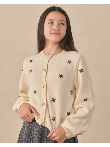 RYLEE AND CRU Teen Cheyenne Daisies Cardigan