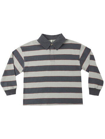 RYLEE AND CRU Rugby Stripe Polo