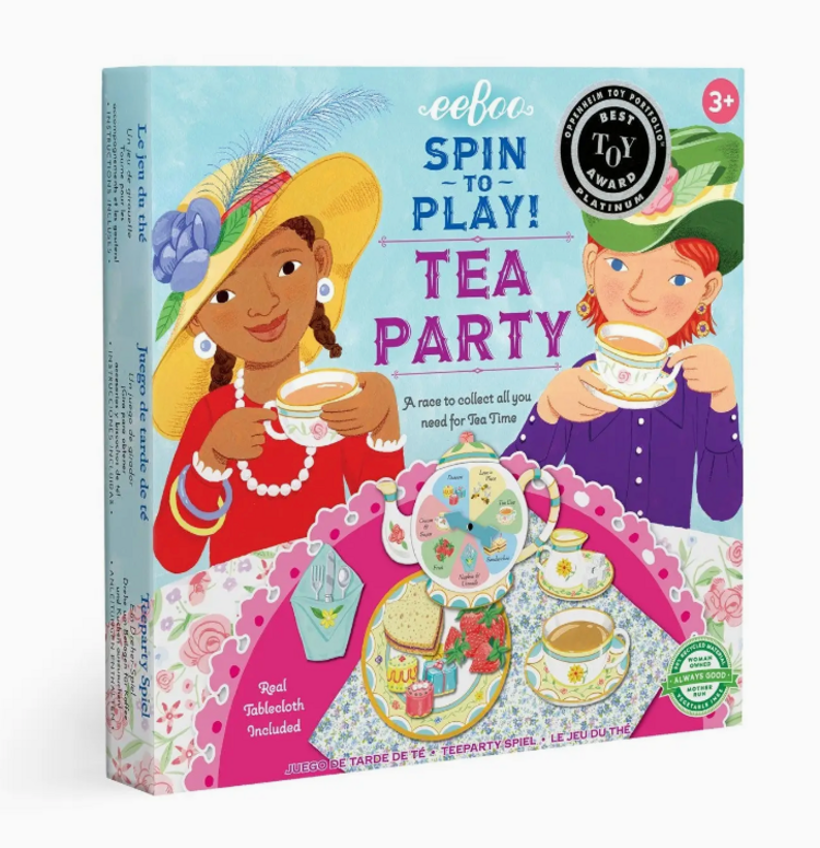 EEBOO Tea Party Spinner Game