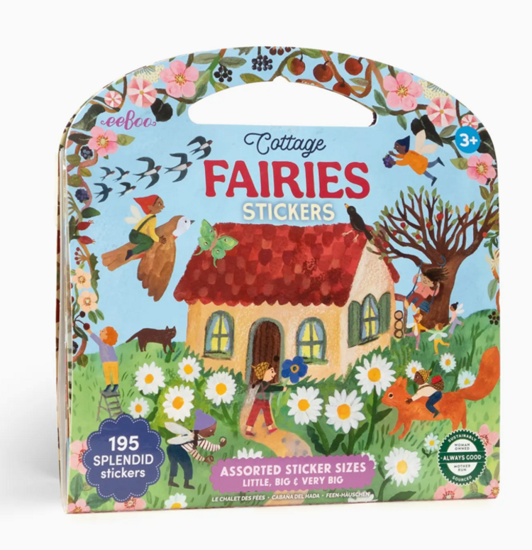 EEBOO Cottage Fairies Stickers