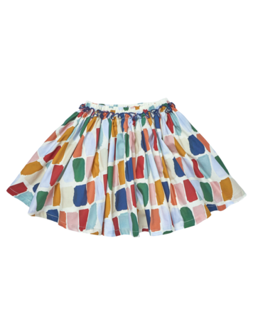 PINK CHICKEN Gianna Paint Swatches Skirt