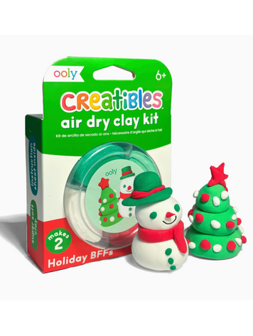 OOLY Holiday BFF's Air Dry Clay Kit