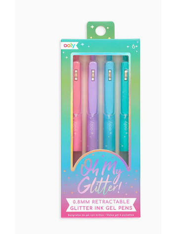 OOLY Oh My Glitter! Retractable Glitter Pens
