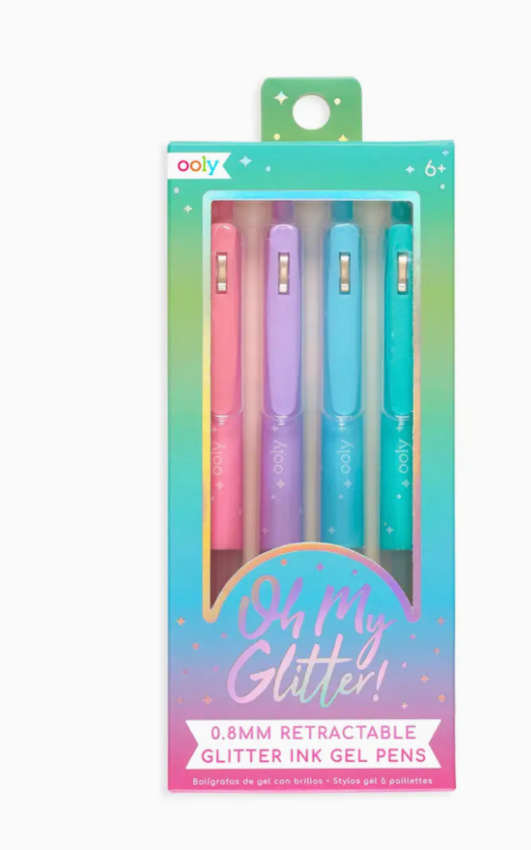 OOLY Oh My Glitter! Retractable Glitter Pens