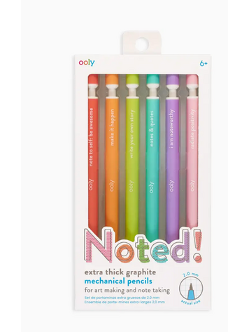 OOLY Noted! Extra Thick Mechanical Pencils