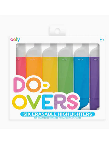 OOLY Do-Overs Erasable Highlighters