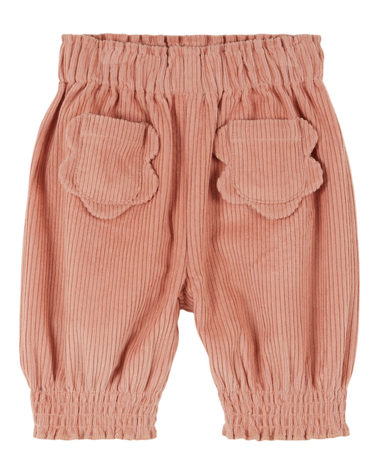 EMILE ET IDA Corduroy Flower Pocket Pants
