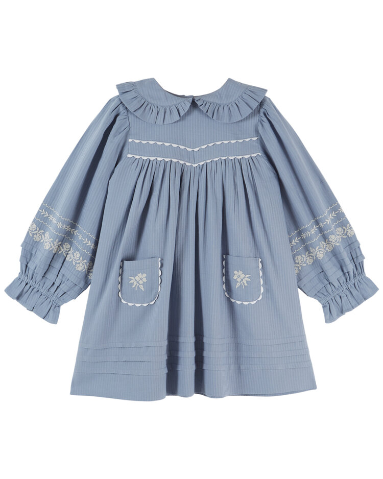 EMILE ET IDA Embroidered Dress