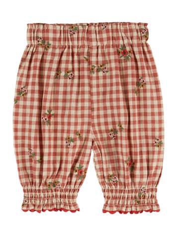 EMILE ET IDA Gingham Sirwal Pants