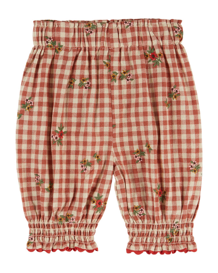 EMILE ET IDA Gingham Sirwal Pants