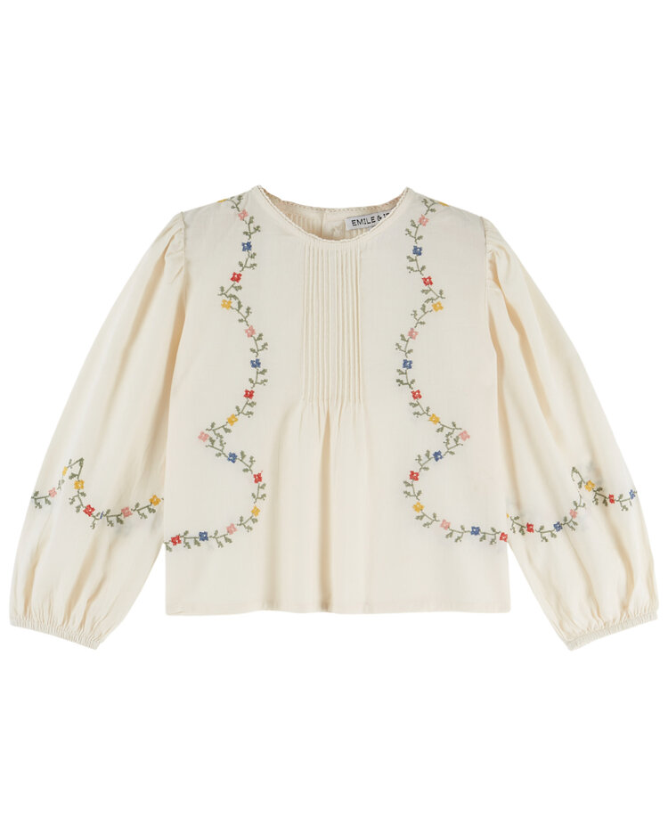 EMILE ET IDA Cross Stitch Blouse