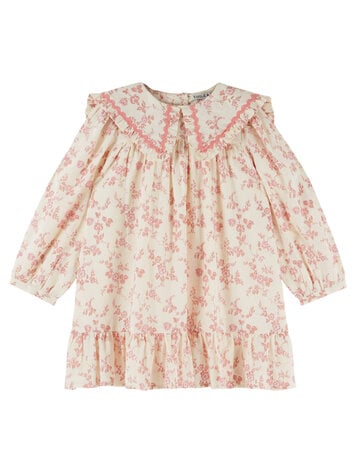 EMILE ET IDA Large Collar Rosalie Dress