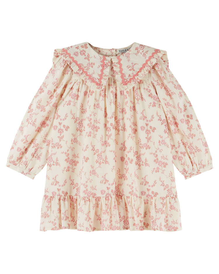 EMILE ET IDA Large Collar Rosalie Dress