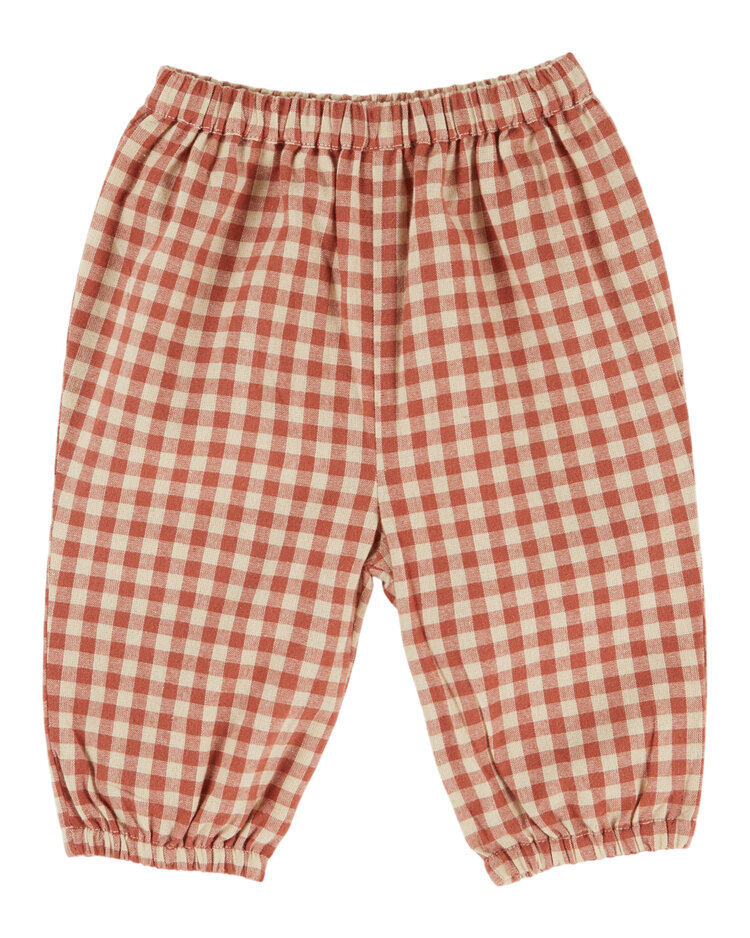 EMILE ET IDA Gingham Sirwal Pants