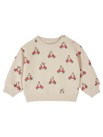 EMILE ET IDA Grand Dog Baby Sweatshirt