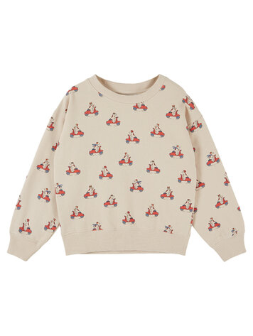 EMILE ET IDA Grand Dog Boy Sweatshirt