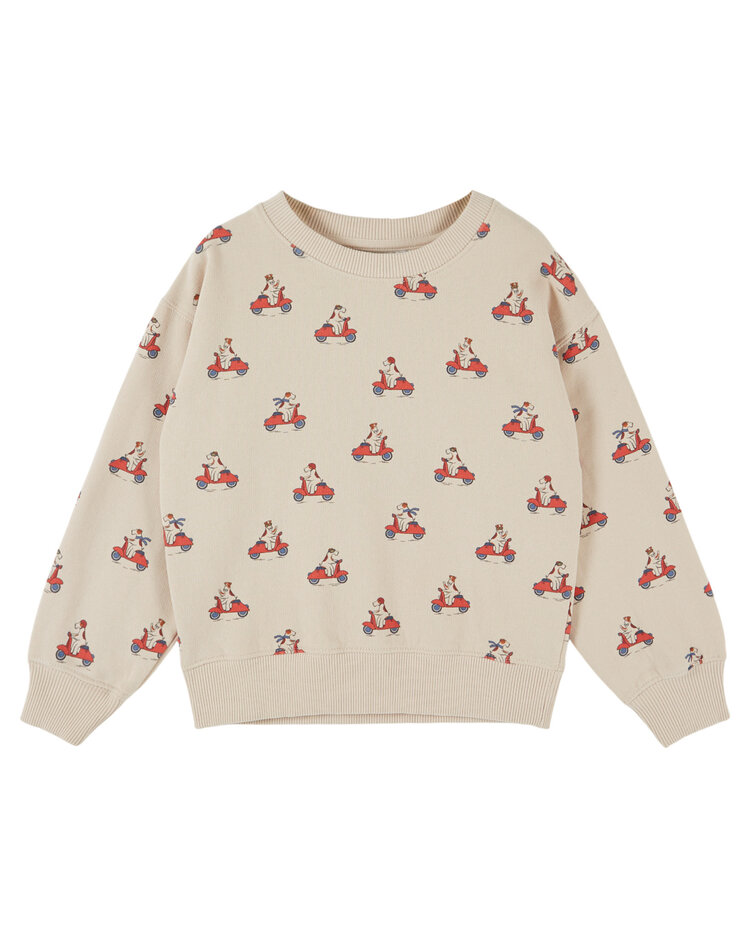 EMILE ET IDA Grand Dog Boy Sweatshirt
