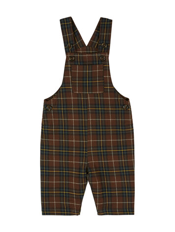 EMILE ET IDA Flannel Checked Jumpsuit