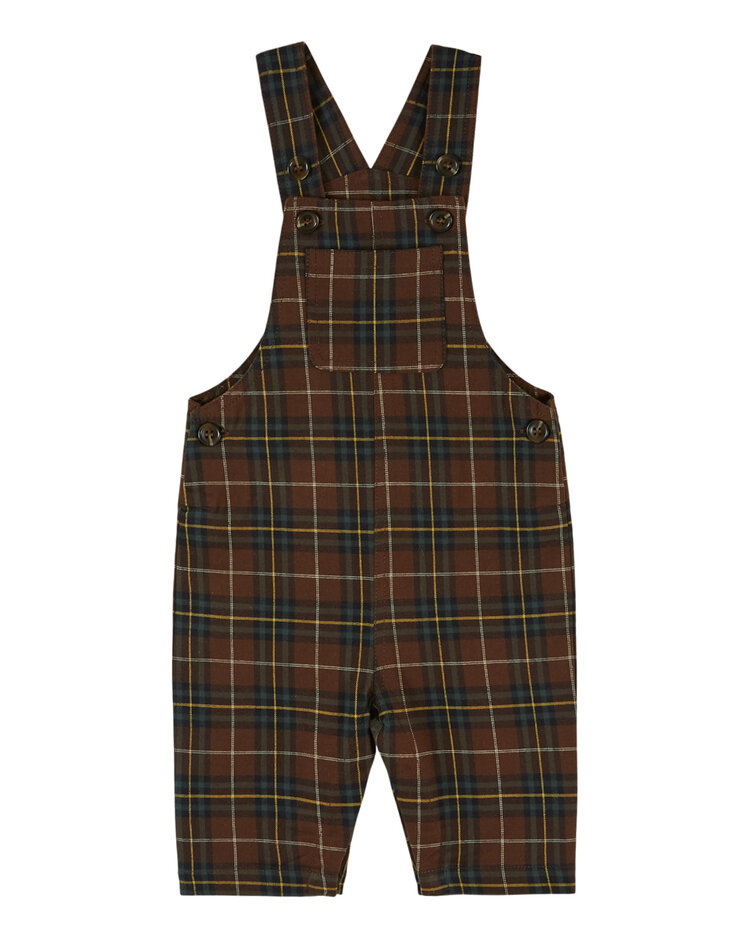 EMILE ET IDA Flannel Checked Jumpsuit