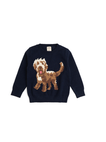 SWEET WINK Vintage Puppy Baby Sweater
