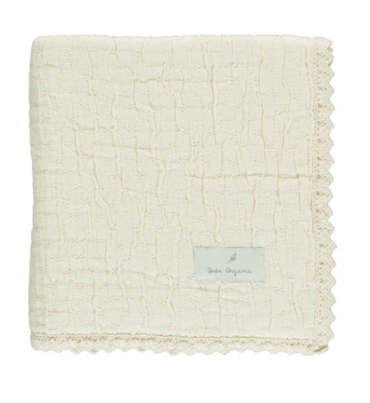 BEBE ORGANIC Lumi Chenille Blanket