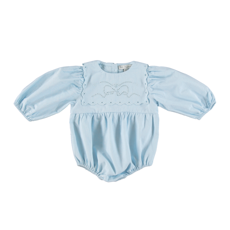 BEBE ORGANIC Evie Patchwork Romper