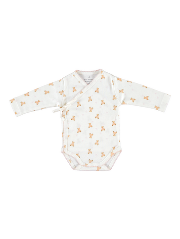 BEBE ORGANIC Ted Wrap Onesie