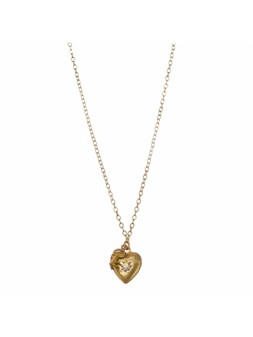 BOTTLEBLOND JEWELS Heart & Key Locket