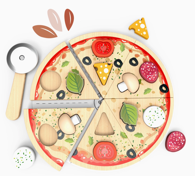 SPEEDY MONKEY Pizza Puzzle