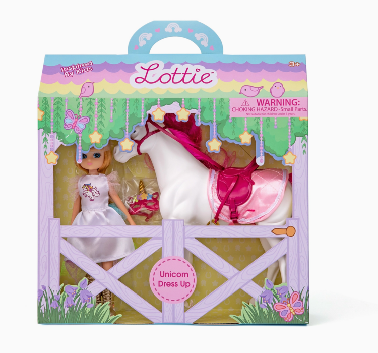 LOTTIE DOLL Unicorn Dress Up Lottie Doll