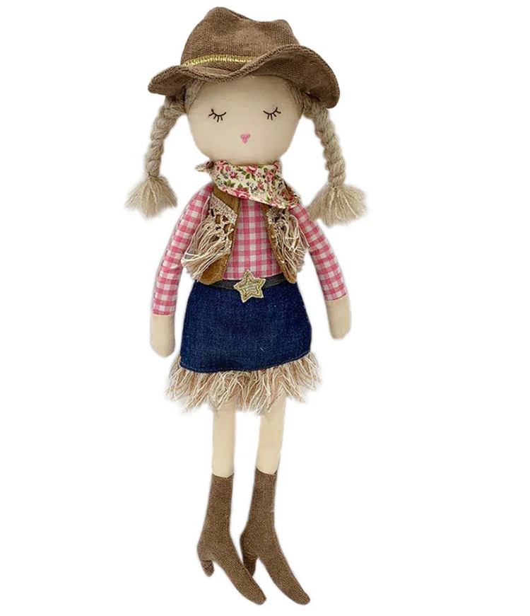 MON AMI Clementine Cowgirl Doll