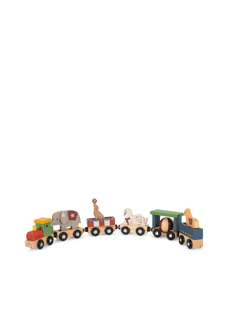 KONGES SLOJD Wooden Animal Train