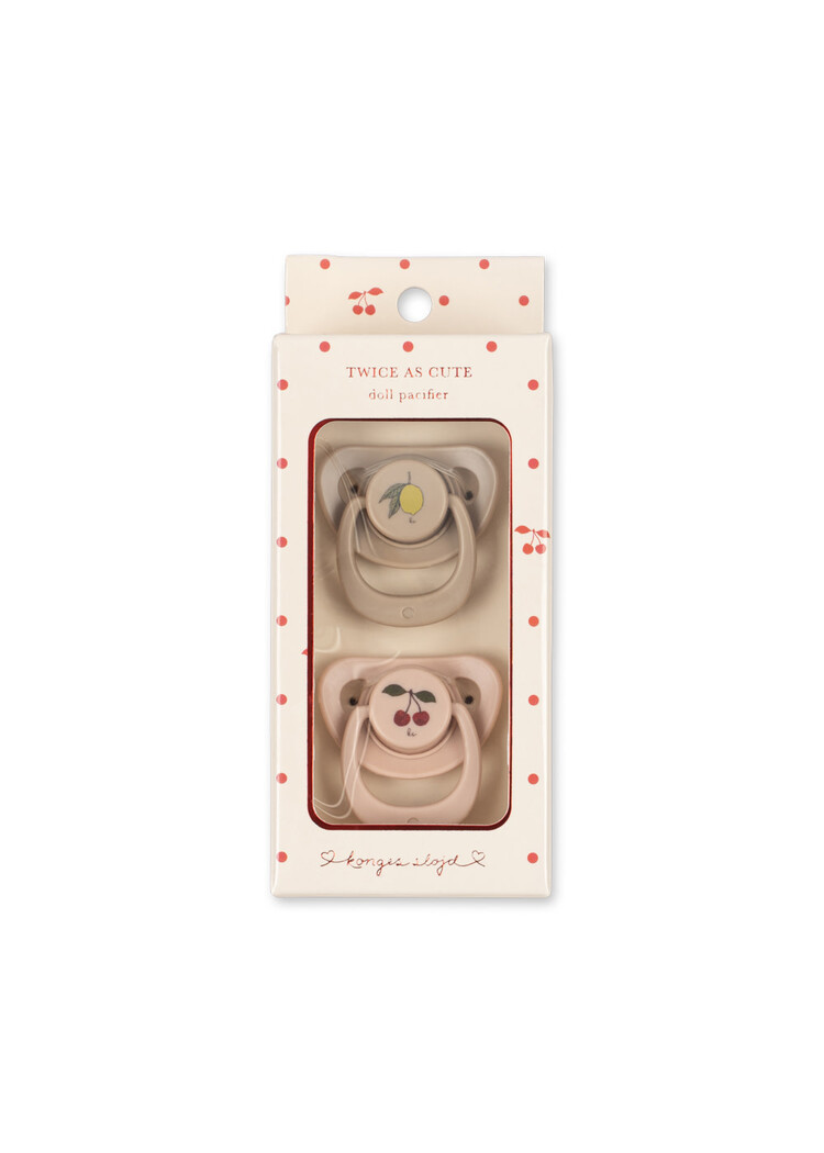 KONGES SLOJD 2 Pack Doll Pacifier