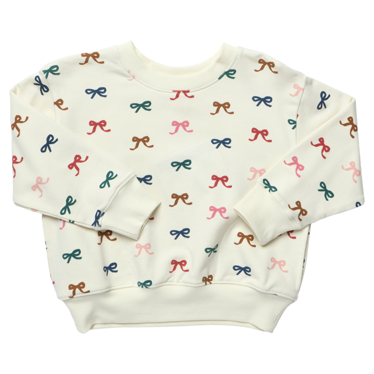 COOP KIDS Tiny Bows Play Sweatshirt