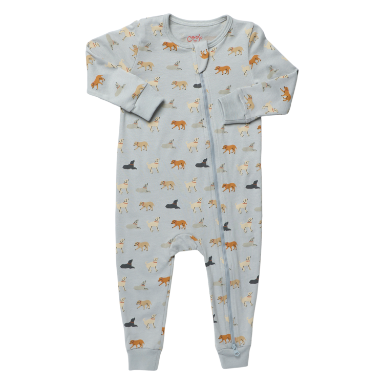 COOP KIDS Baby Zip Romper