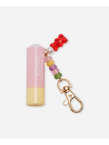 SUPER SMALLS Cutie Candy Lip Balm Key Chain