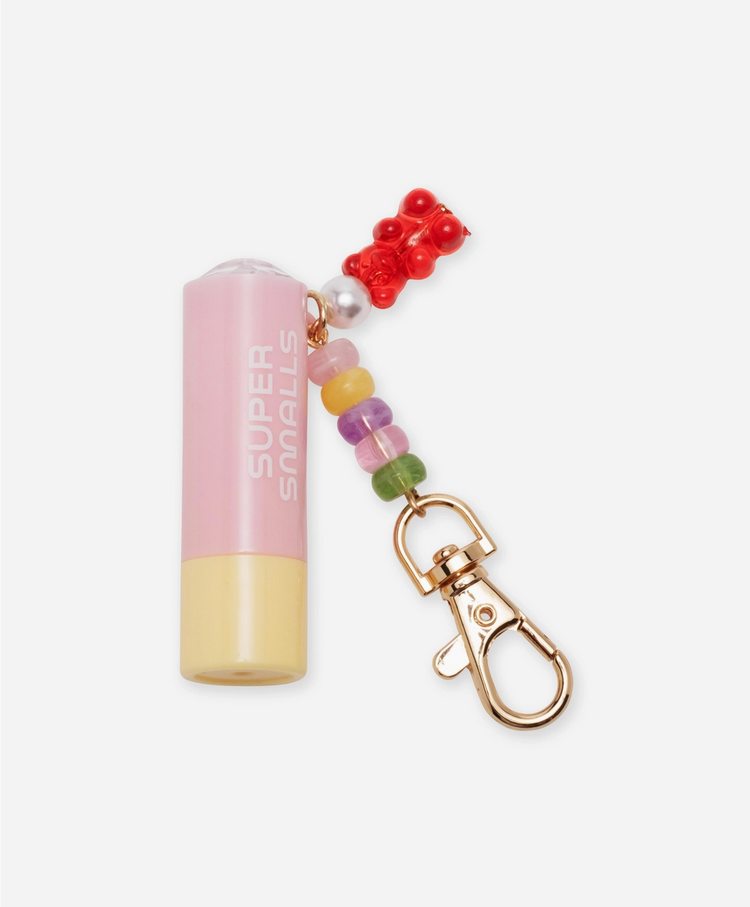 SUPER SMALLS Cutie Candy Lip Balm Key Chain
